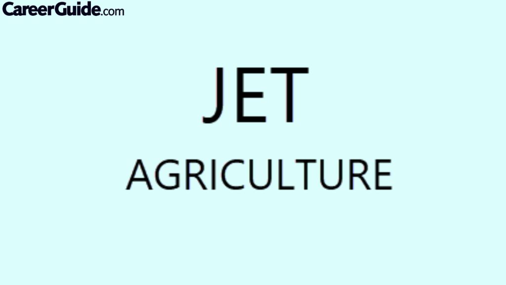 Joint Entrance Test for Agriculture