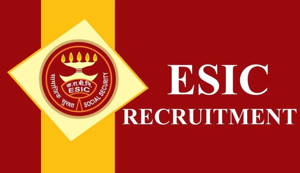 Esic recruitment 2024 careerguide