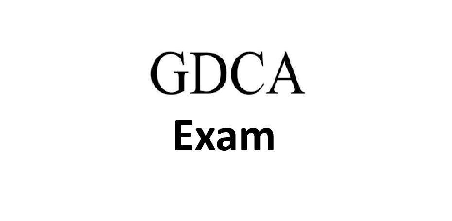 GDCA Exam careerguide