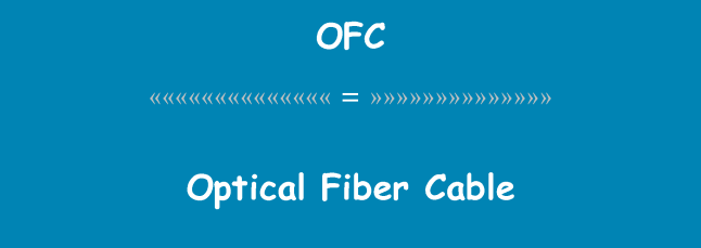 Ofc Optical Fiber Cable
