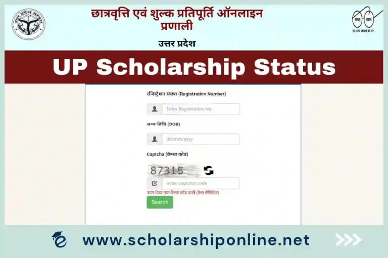 Up Scholarship Status