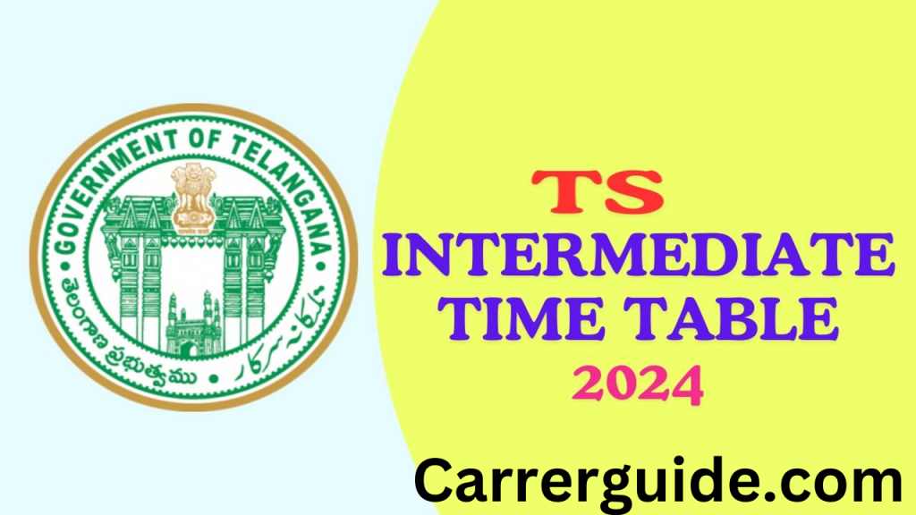 TS Intermediate Board Exam 2024