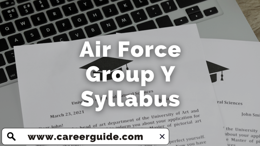 Air Force Group Y Syllabus