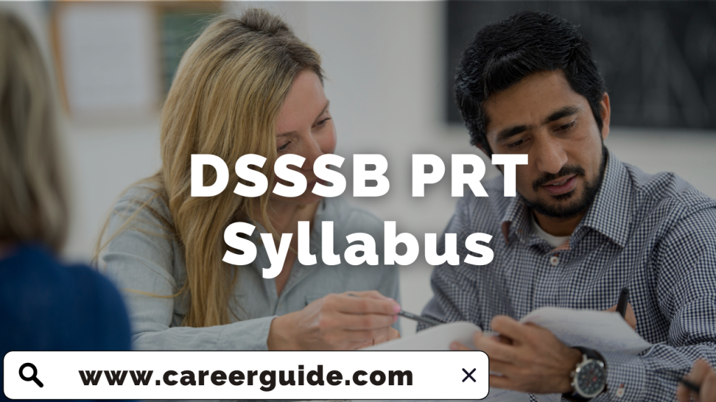 DSSSB PRT Syllabus