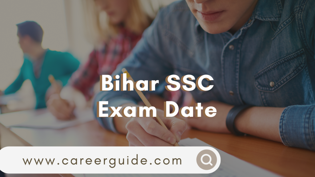 Bihar SSC Exam Date
