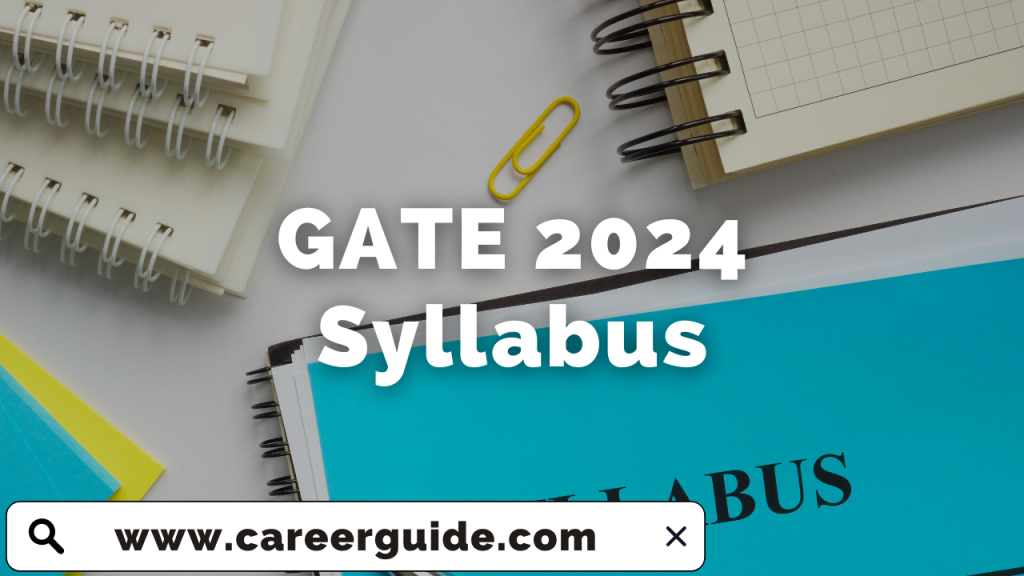 GATE 2024 Syllabus