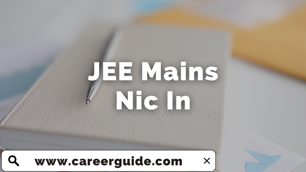 JEE Mains Nic In