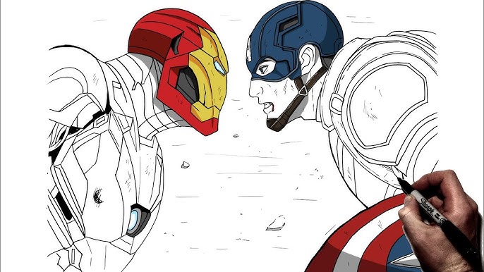 Iron Man Drawing3