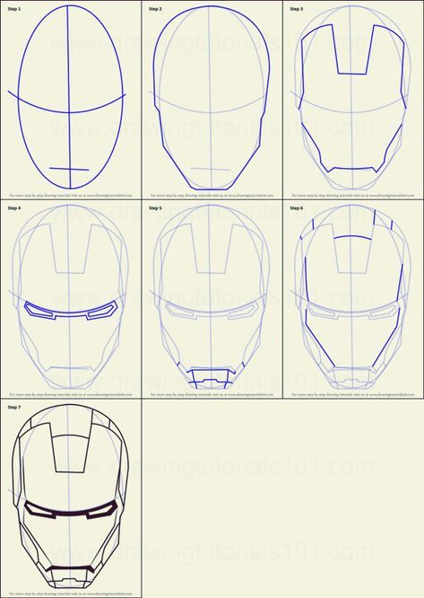 Iron Man Drawing6