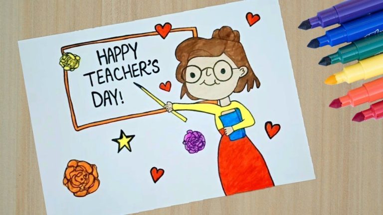 Teachers Day Drawing6