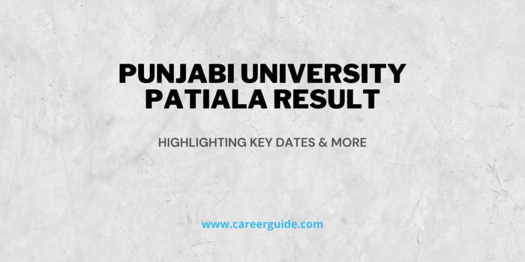 Punjabi University Patiala Result