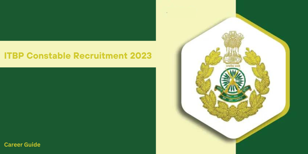 Itbp Constable Recruitment 2023