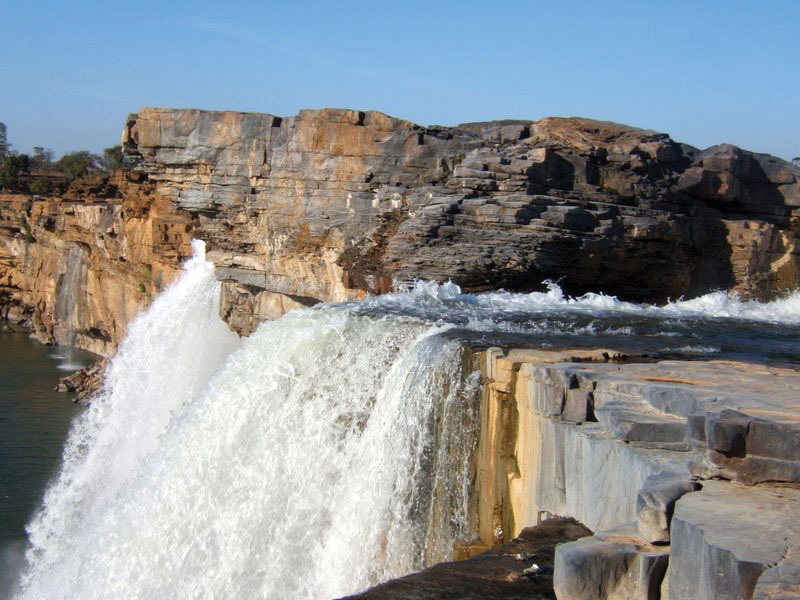 Chitrakot Waterfall Indravati River Jagdalpur India Chhattisgarh