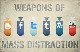 This image is to show negative impacts caused by social media such as distraction and wastage of time. 