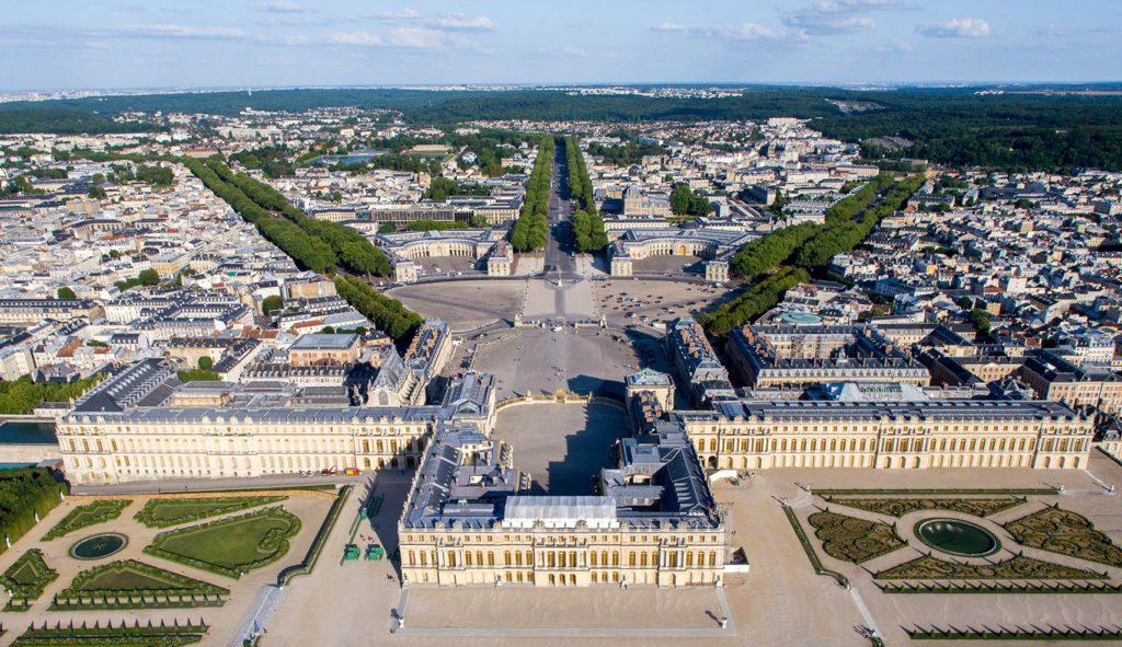 View Of Versailles