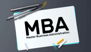 Mba Master Of Business Administration Concept