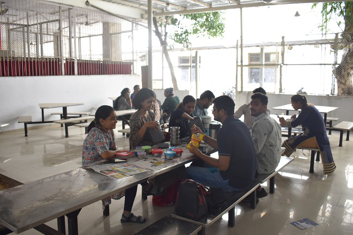 Canteen Of Silver Oak University Ahmedabad Cafeteria