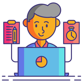 External Research Market Research Flaticons Lineal Color Flat Icons 6