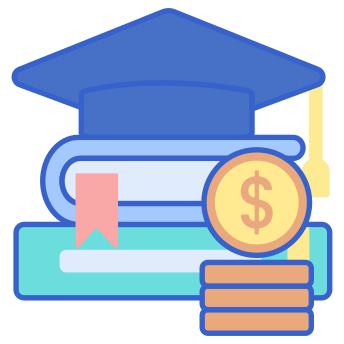 External Scholarship Online Education Flaticons Lineal Color Flat Icons 4