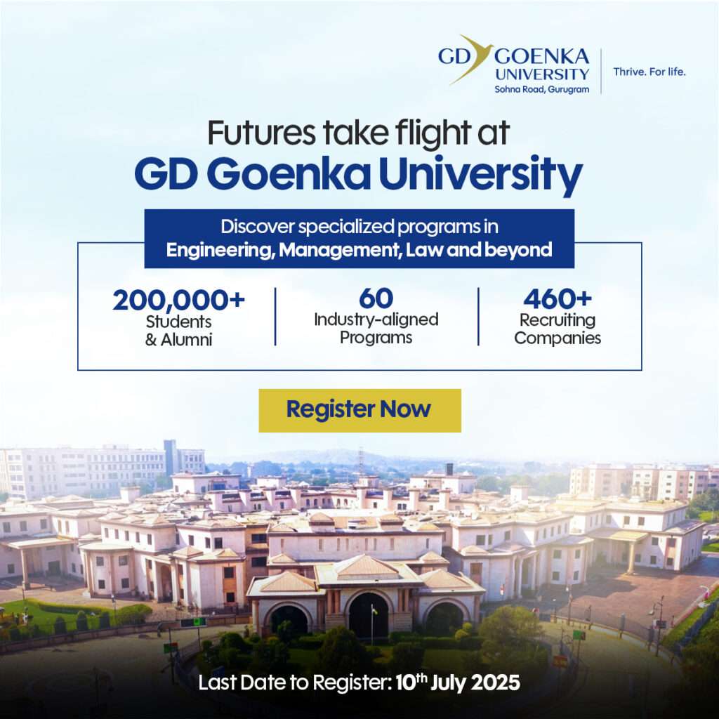 Gd Goenka University Based New Logo