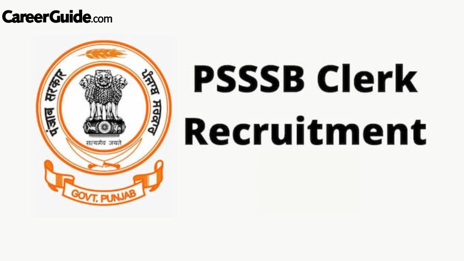 PSSSB Clerk Recruitment 2024, Apply Online, Eligibility ...