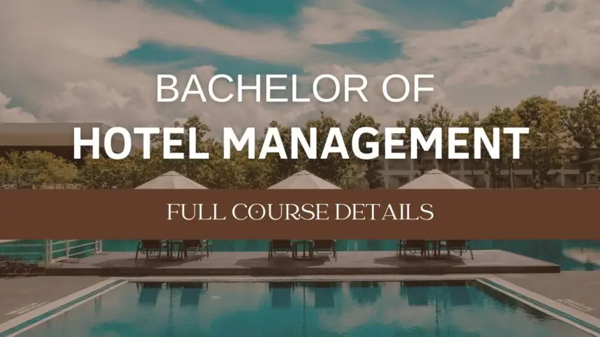 Bachelor Of Hotel Management 860x484