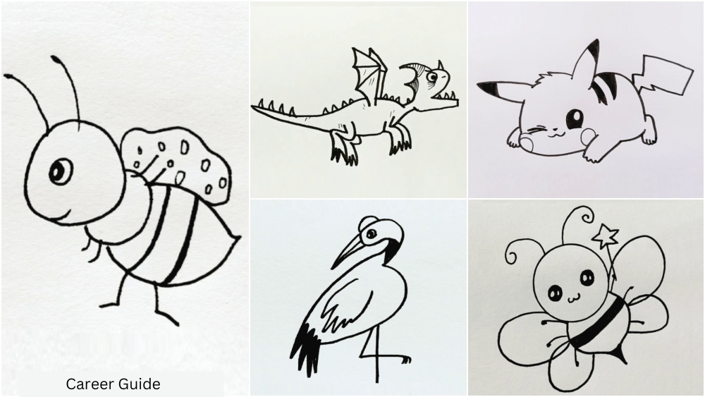 Drawing For Kids: Basic Shapes, Cartoon Characters - CareerGuide