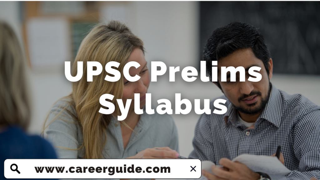 UPSC Prelims Syllabus