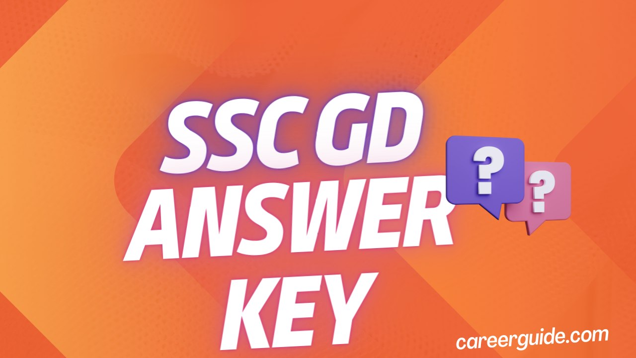 Ssc Gd Answer Key