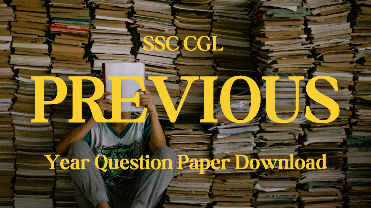 ssc cgl previous year question paper