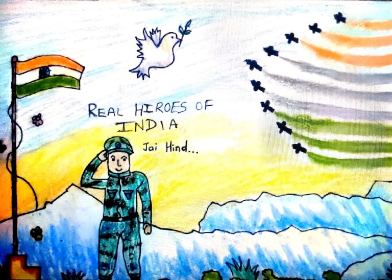 Independence day Drawing – India NCC