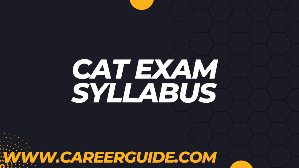 CAT Exam Syllabus
