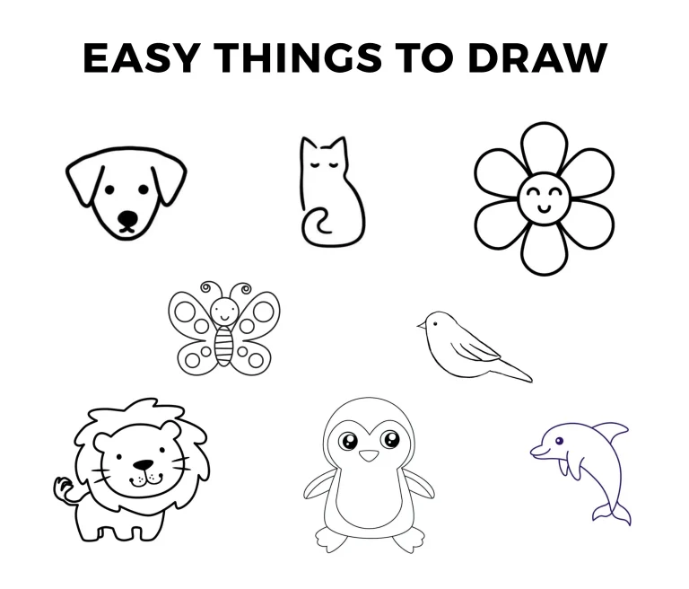 Cute Cat drawing easy || [only 5 easy step draw ] Tutorial