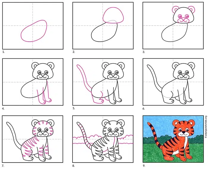 Easy Tiger Drawing For Kids Diagram.jpg