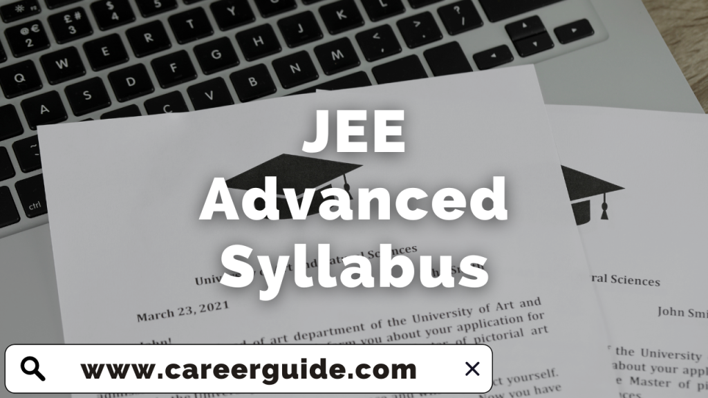 JEE Advanced Syllabus