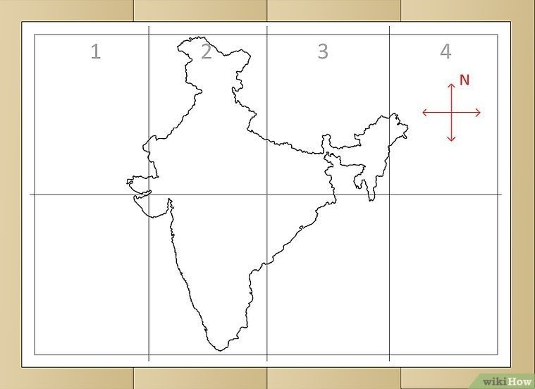 India Map Drawing7