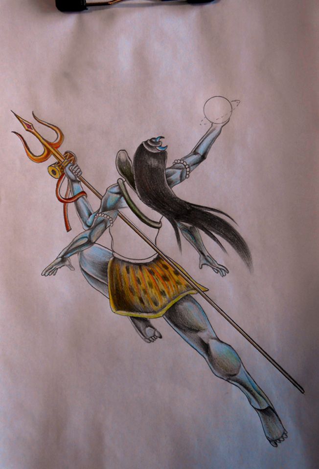 Lord Shiva Drawing Images | Shiva Colour Pencil Easy Drawing | Pencil sketch  images, Drawing images, Easy drawings