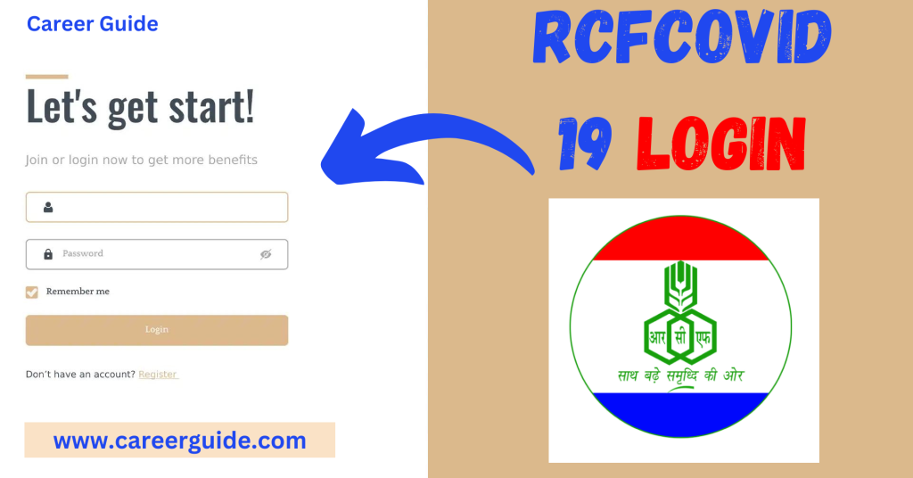 Rcfcovid19 Login