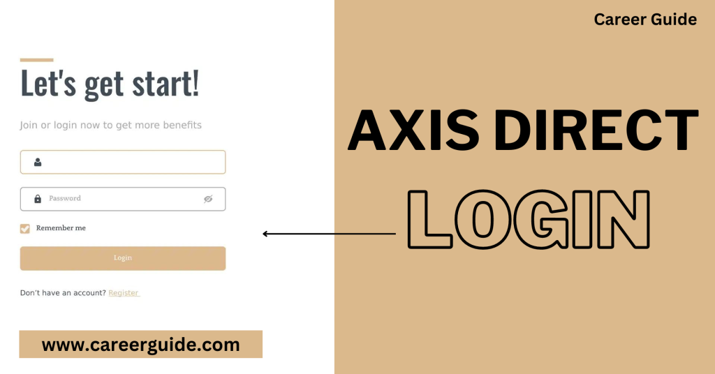 Axis Direct Login