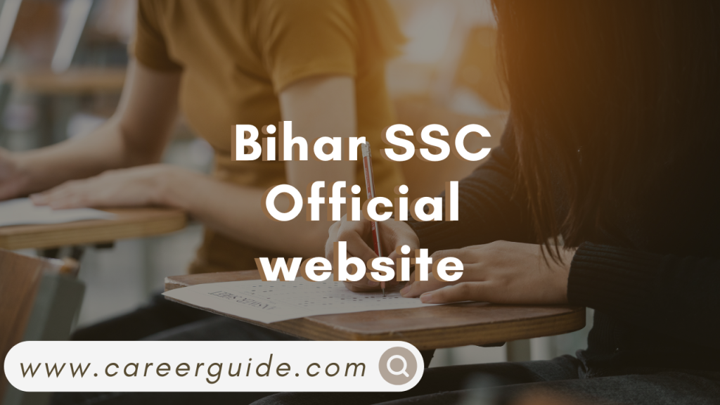 Bihar SSC Official website
