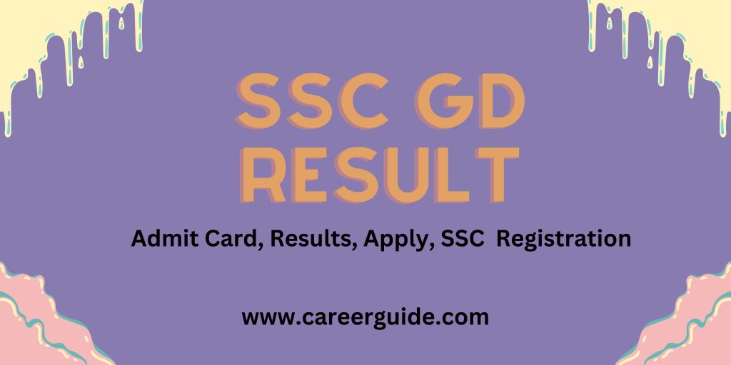 SSC GD Result