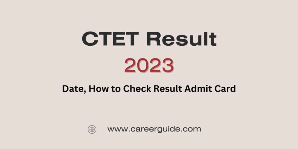 CTET Result 2023