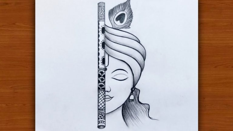 Radhe krishna Drawing by Soumen Roy - Fine Art America