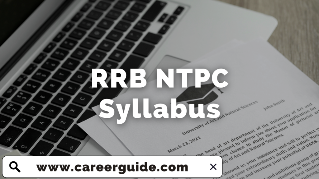 RRB NTPC Syllabus