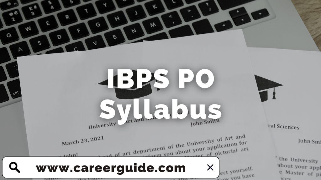 IBPS PO Syllabus