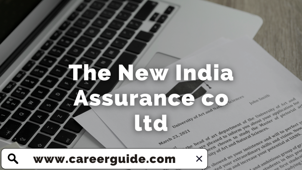 The New India Assurance co ltd