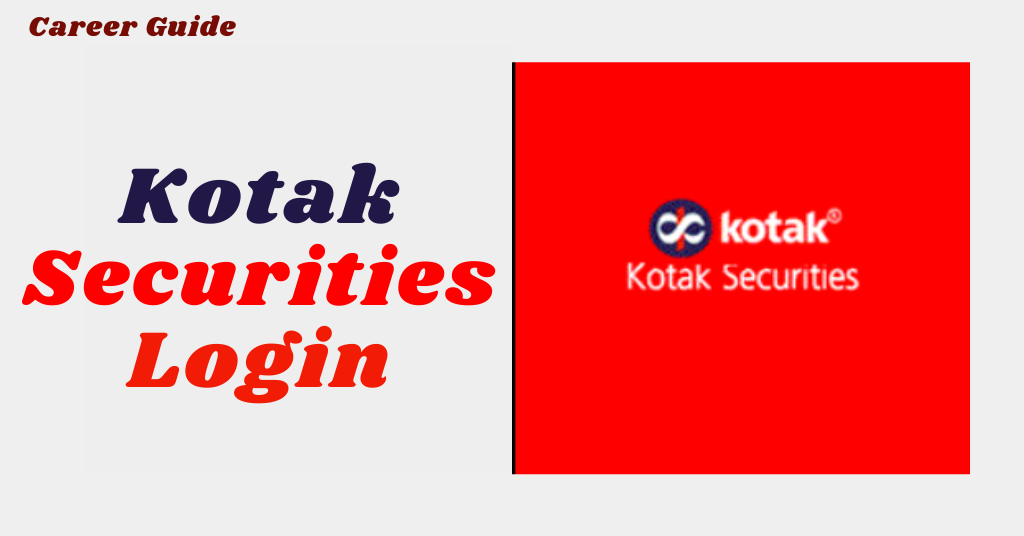 Kotak Securities Login