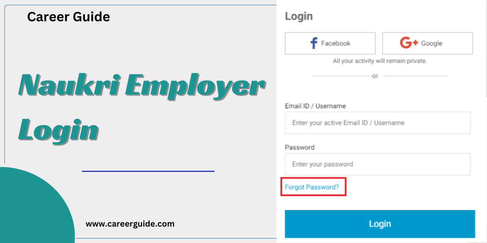 Naukri Employer Login: Process, Managing, Job Postings, Filters ...