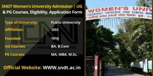 Sndt Women’s University Mumbai