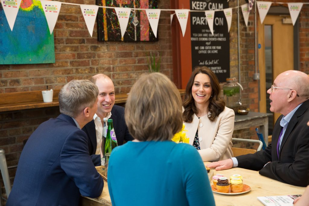 The Duke And Duchess Cambridge At Commonwealth Big Lunch On 22 March 2018 120